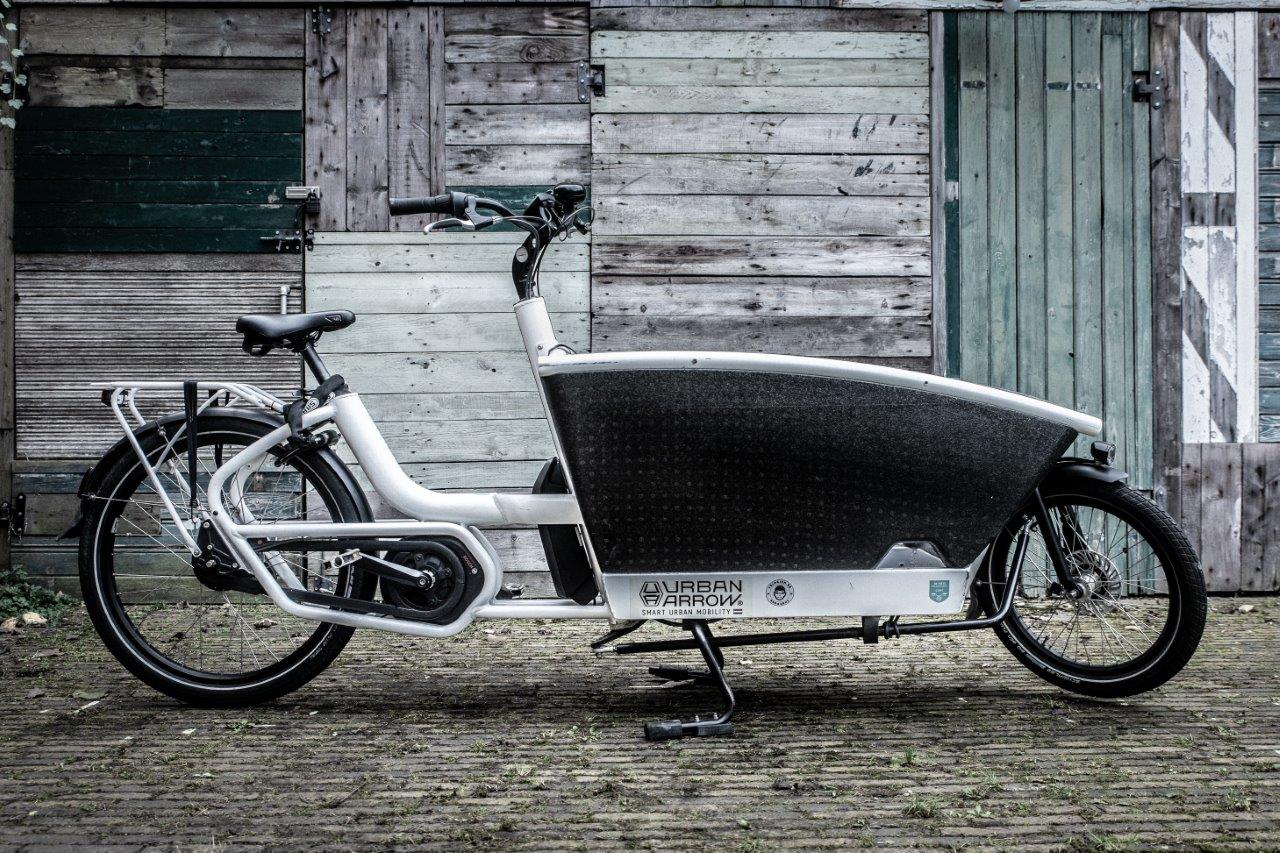 bakfiets twee wielen elektrisch